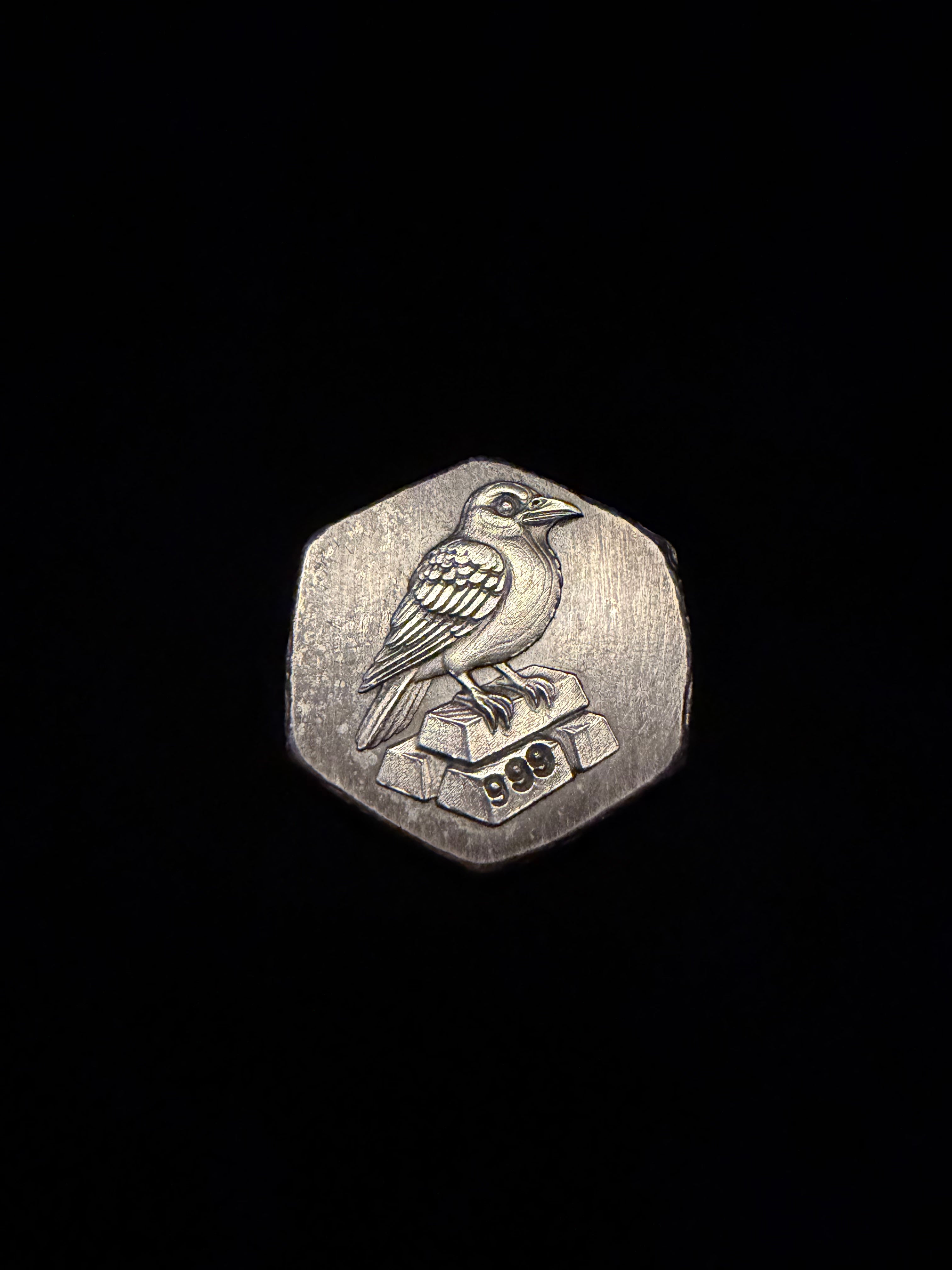 Crow Bar - Pure .999 Silver 1 OZT